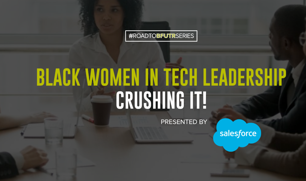 Black Women in Tech Leadership graphic